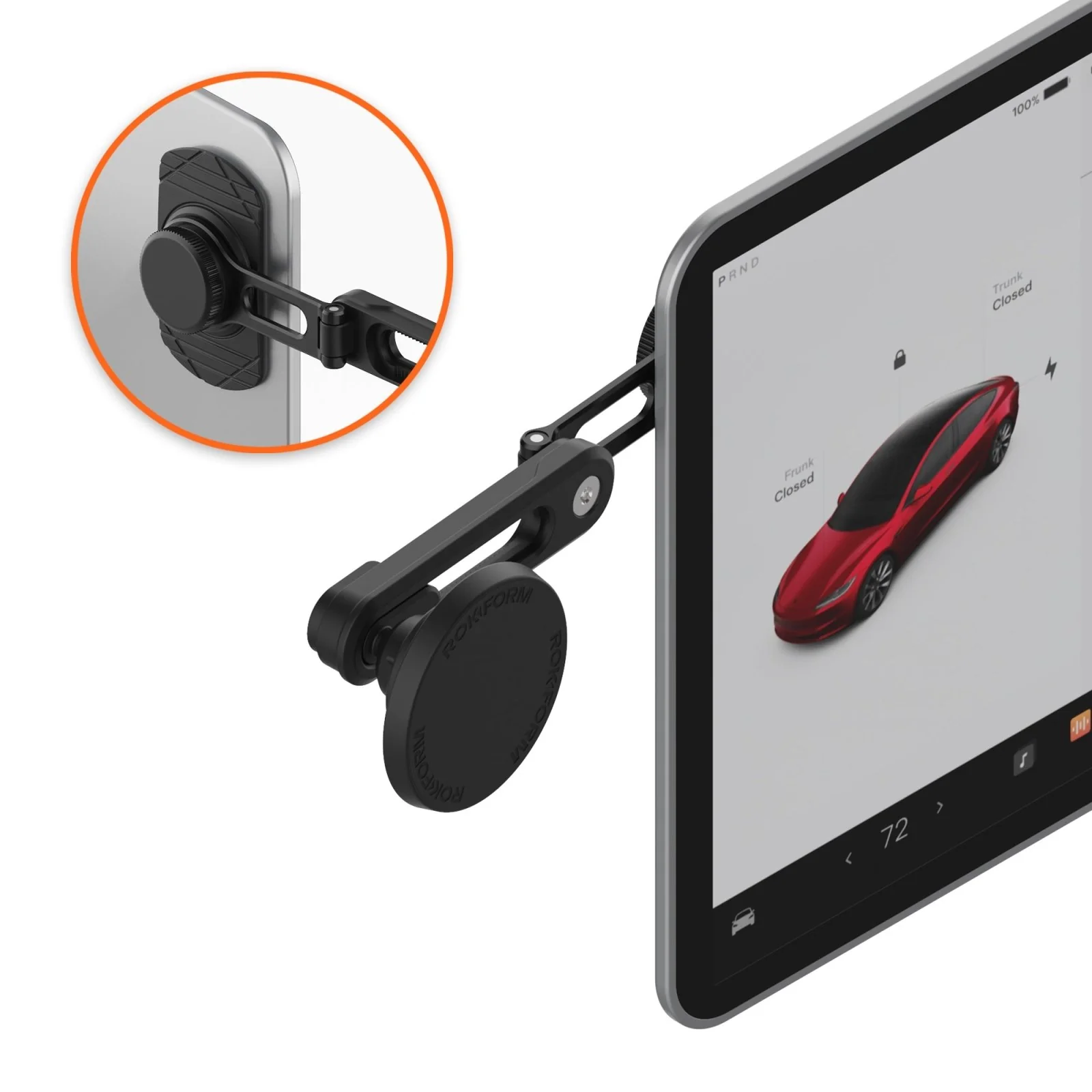 Car Screen Phone Mount Charger - Image 3