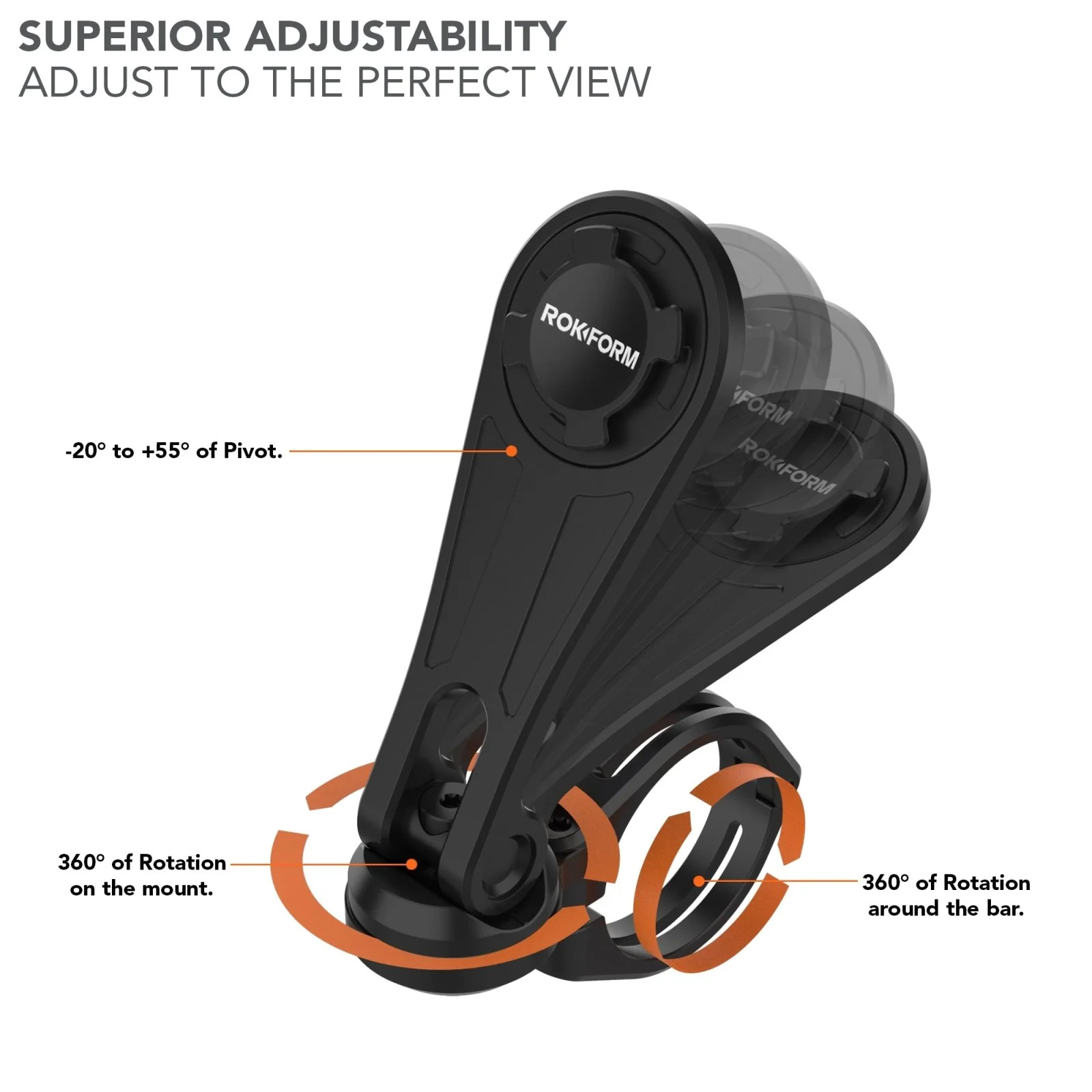 Motorcycle Handlebar Phone Mount - Image 3